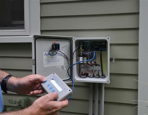 septic time dosing control panel